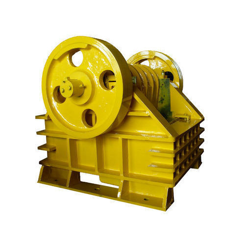 Powder Coated Mild Steel Single Toggle Jaw Crusher, For Industrial, Voltage : 380V