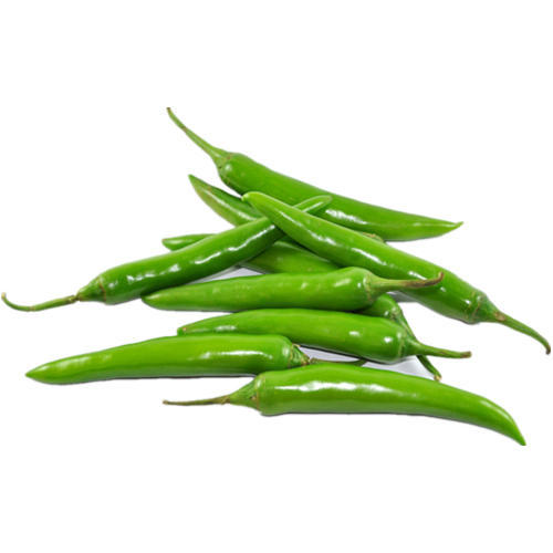 Natural Fresh Green Chilli, For Human Consumption, Cooking, Home, Packaging Type : Plastic Pouch, Plastic Packet