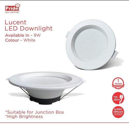 Pride LED Downlight, Shape : Round