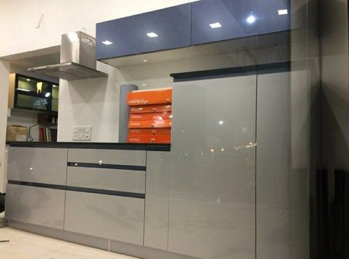 Acrylic Modular Kitchen