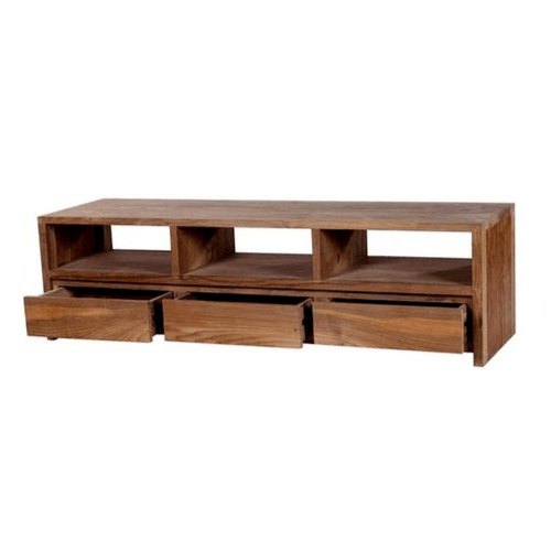 Wooden Floor Mounted TV Unit