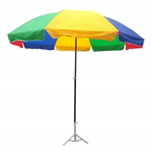 Nylon Plain Garden Umbrella, Shape : Round