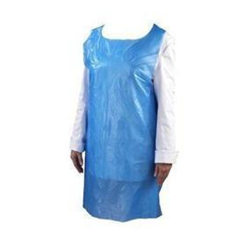 Disposable PE Apron, For Hospital, Pattern : Plain