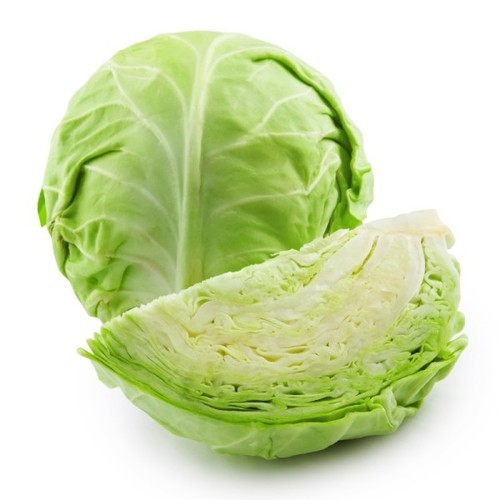 Natural Fresh Green Cabbage, For Human Consumption