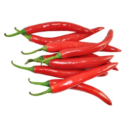 Natural Fresh Red Chilli, For Making Pickles, Cooking, Feature : Hygienic Packing, Optimum Freshness