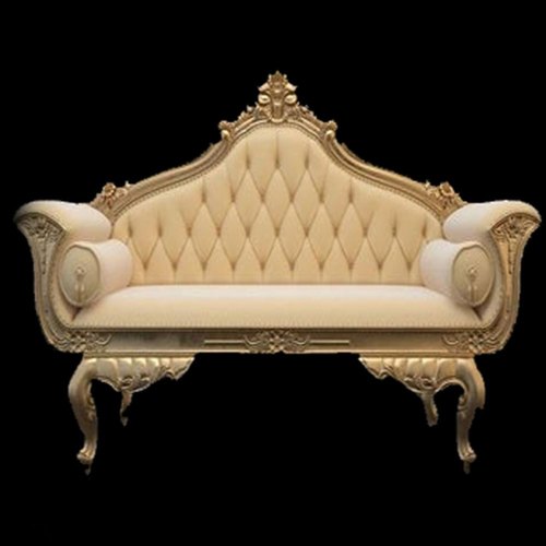 Metal Wedding Sofa, Color : Golden