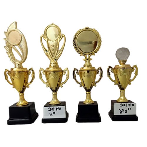 Customized Plastic Trophy, Width : 4-5 Inch