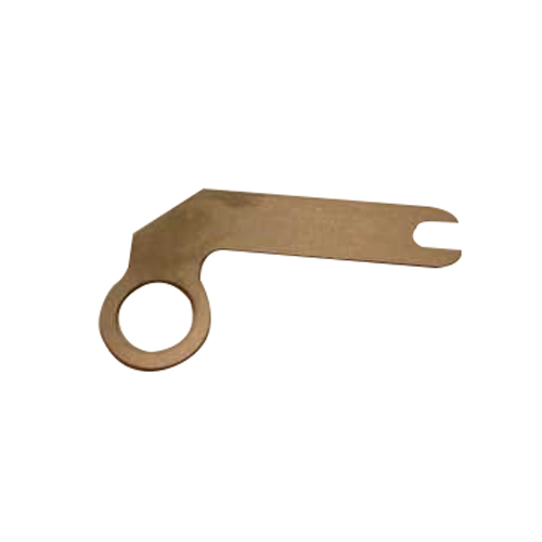Brass Machine Bracket, Shape : L