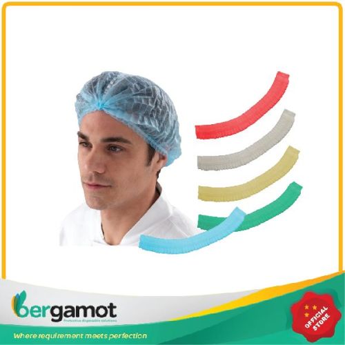 Non-woven B0601 Mob Cap / Hairnet 21'', Brand Name : Bergamot