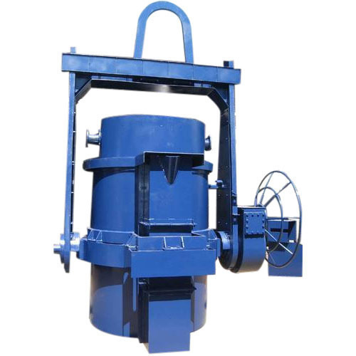 Dwarkesh Engineering Cast Iron Bottom Pouring Foundry Ladle