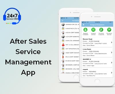 After Sales Service Management App