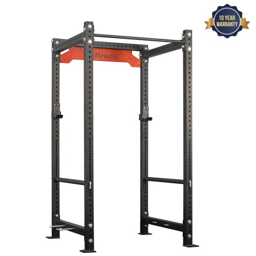 Steel Power Rack, Color : Black