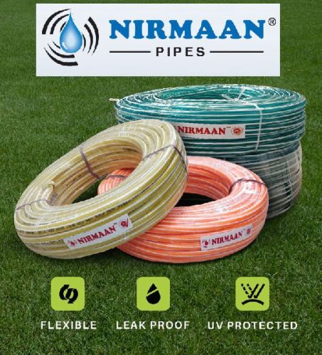 PVC Garden Pipe, For Industrial Use, Automobile Parts, Home Purpose, Plumbiin, Tractor Use, Fire Fighting