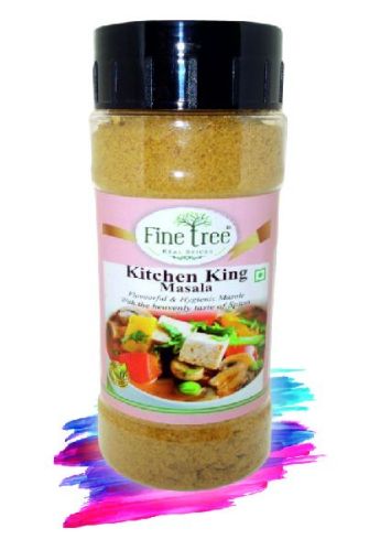 Fine Tree Blended Natural Kitchen King Masala, For Spices, Packaging Size : 50gm, 100gm