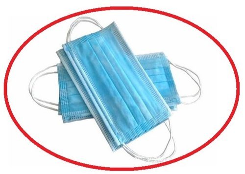 Non Woven Disposable Face Mask, For Medical Purpose, Industrial Safety, Anti Pollution, Model Name/Number : 3ply