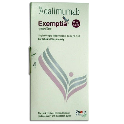 Exemptia Adalimumab Injection, For Rheumatoid Arthritis