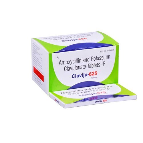 Amoxicillin And Potassium Clavulanate Tablets, Packaging Type : Box