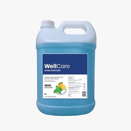 Wellcare Hand Sanitizer, Packaging Size : 5L