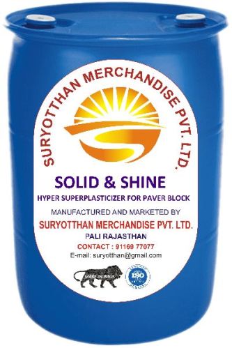 Hyper Superplasticizer For Paver Block, Certification : ISO Certified