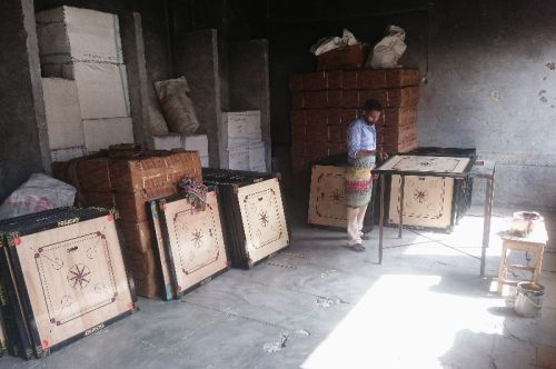 ZAPEX Carrom Board, Color : Mix