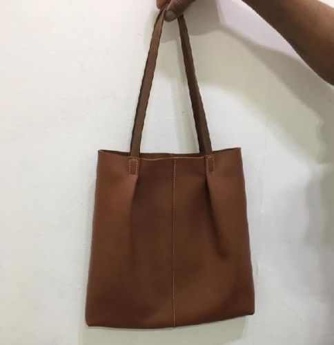 Plain Leather Shopping Bags, Feature : Attractive Design, Comfortable