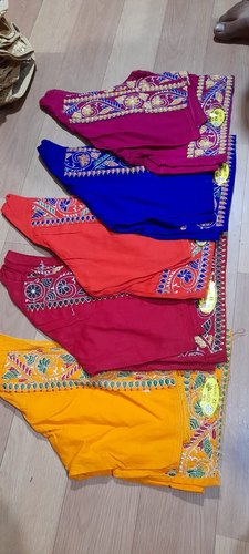 Stitched Ladies Cotton Blouse, Pattern : Printed