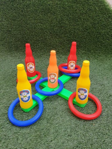 Plastic Bottle Ring Toss Game, Age Group : 3-7 Year Old