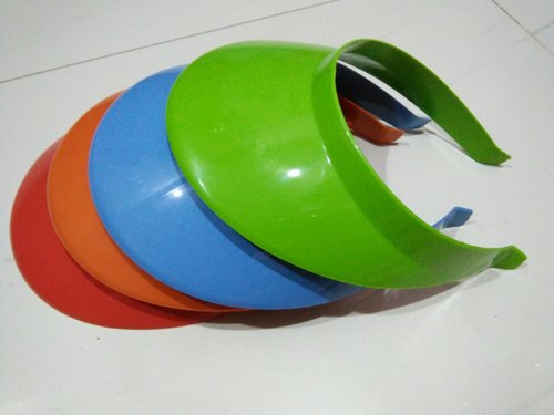 Sun Visor Plastic Cap, Size : Free