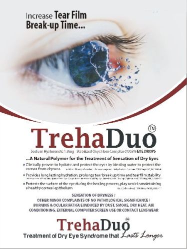 Plastic TrehaDUO, For Dry Eye