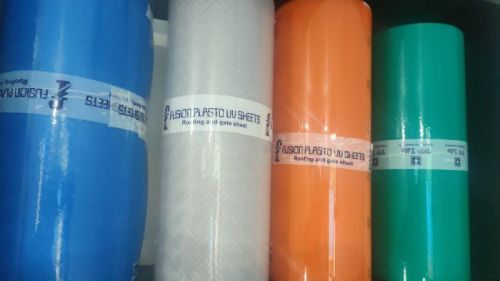 PP NON PRINTED PLAIN GLOSSY/ TEXTURED ROOFING & GATE SHEET