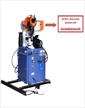 JE 375 Semi Automatic Pipe Cutting Machine