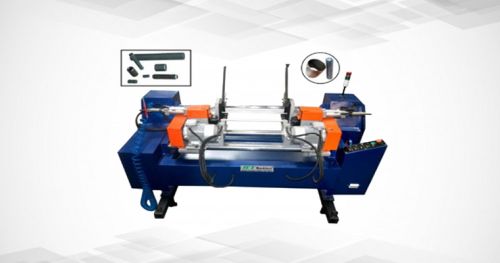 JE Dual Head Automatic Pipe Bar Chamfering Machine (Long Length)