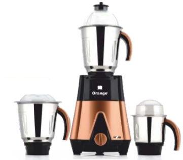 Orange Dezire Mixer Grinder, Power : 230 V.AC. Only 50 Hz.