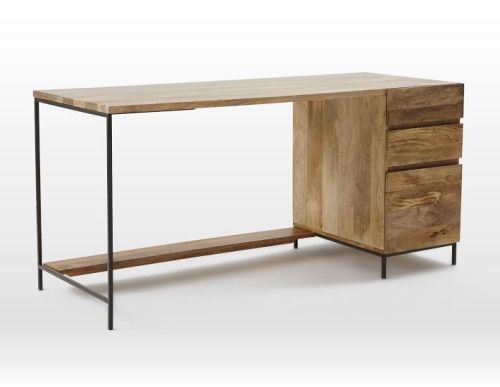 Three Drawer Study Desk