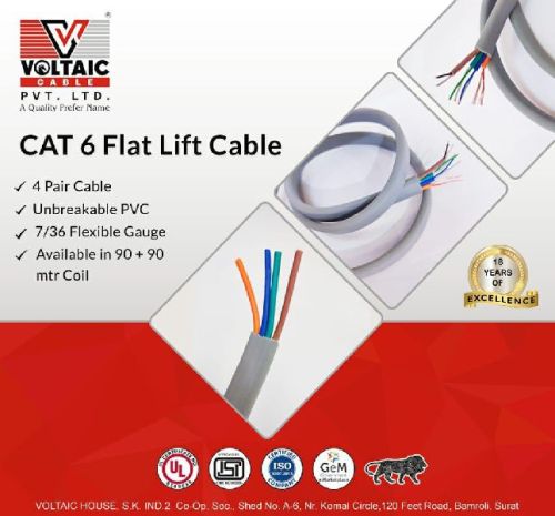 Voltaic Electric 100-500kg Lift Cables, Certification : Ce Certified, Iso 9001:2008