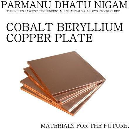 Cobalt Beryllium Copper Plate