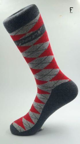 Pipal Printed Cotton Formal Socks, Size : Free Size