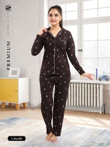 Kids Girls Front Open Full Sleeves, Occasion : Night Wear