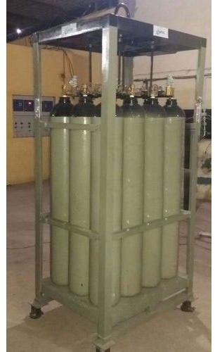 Color Coated MS Gas Cylinder Vertical Quad