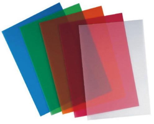 Spiral Binding Sheet, Color : Green, Transparent, Blue, Red, Orange