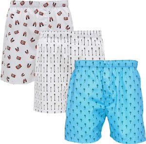 Checked Mens Cotton Boxer Shorts, Size : L