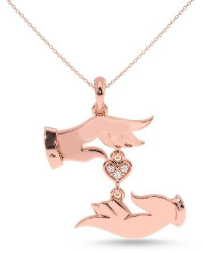 Certified Diamond Pendant For Womens On This Valentines