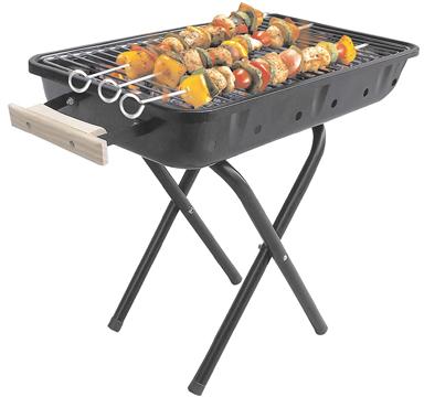 Rectangle Stainless Steel BARBEQUE TABLE, For Commercial, Residential