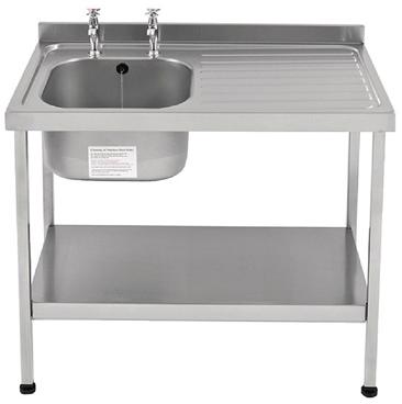 SS SINK UNITS, Shape : Rectangle