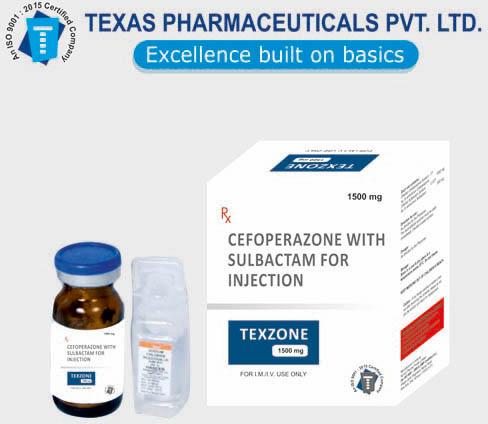 TEXZONE Cefoperazone, Sulbactam Injection