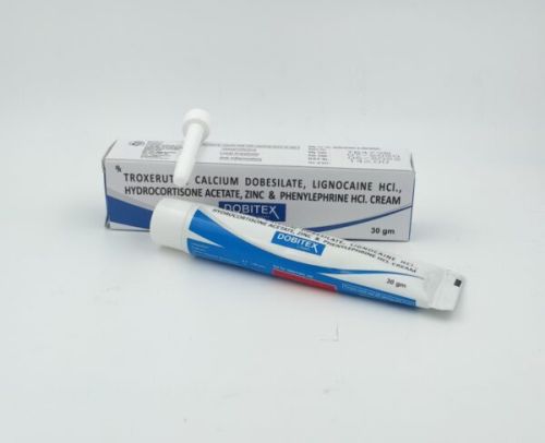 Troxerutin, Calcium Dobesilate, Lignocaine HCL, Hydrocortisone, Zinc And Phenylephrine Hcl Cream