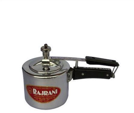 RAJRANI Aluminium Pressure Cooker, Color : Silver