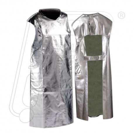 NexG ALUMINIZED FIRE APRON, Size : 24'' X 36''