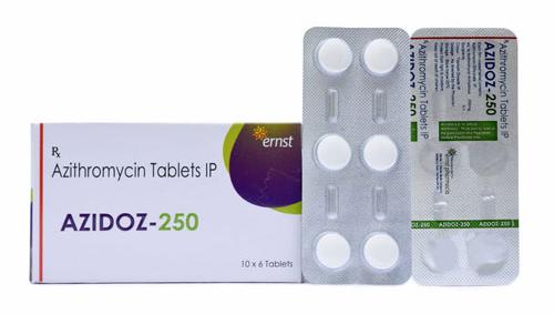 AZIDOZ 250 Azithromycin Tablets