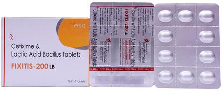 Cefixime And Lactic Acid Bacillus Tablets